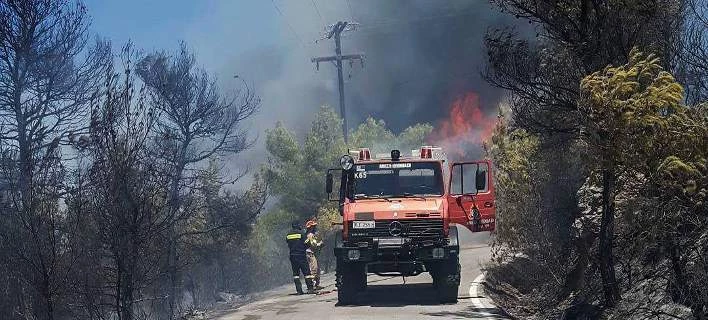Πολύ υψηλός ο κίνδυνος πυρκαγιάς σε πέντε Περιφέρειες σήμερα (χάρτης)